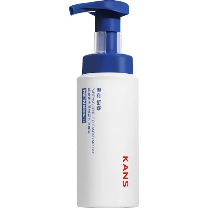 Kans men care очищающая пенка-мусс для умывания для мужчин, пенка-мусс, 150 мл, 1 шт. фото