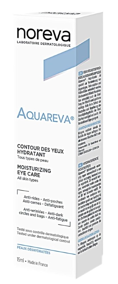 Noreva Aquareva гель увлажняющий для контура глаз, гель, 15 мл, 1 шт. фото