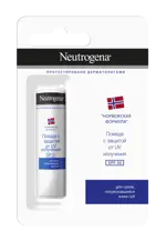 Neutrogena Норвежская формула Помада для губ SPF20, помада, 4.8г, 1 шт, без отдушки фото