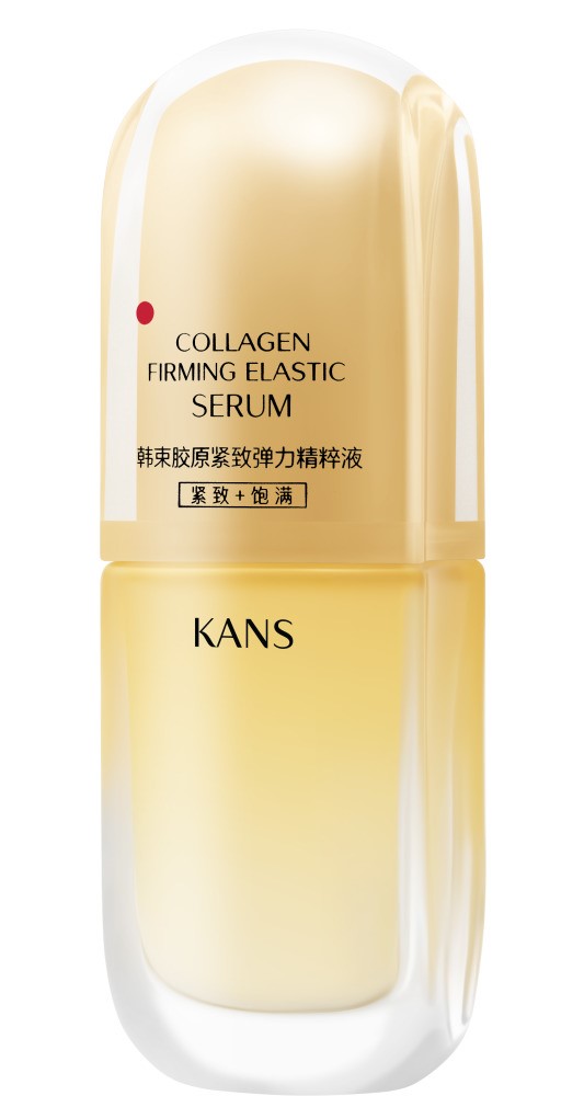 Kans Сыворотка для лица укрепляющая для стимуляции коллагена и эластичности, сыворотка для лица и шеи, 30 мл, 1 шт. фото