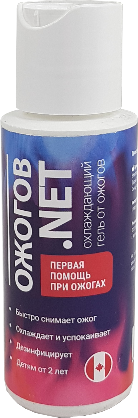 Ожогов.NET гель охлаждающий от ожогов, гель, 60 мл, 1 шт. фото