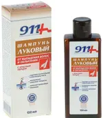 911 Ваша служба спасения Шампунь Луковый с красным перцем, шампунь, 150 мл, 1 шт, против выпадения волос фото