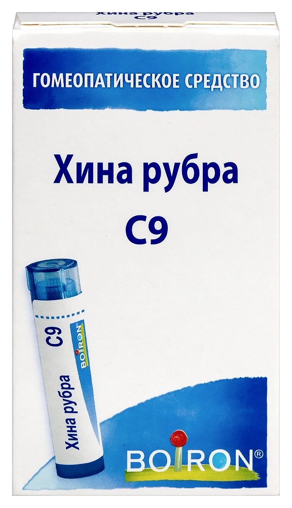 Хина Рубра С9, гранулы гомеопатические, 4 г, 1 шт. фото