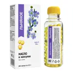 Компас здоровья Масло льняное, капсулы, 180 шт. фото