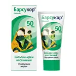 Барсукор бальзам-крем массажный с барсучьим жиром, крем-бальзам, 50 мл, 1 шт. фото