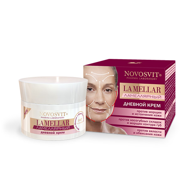 Novosvit LA MELLAR дневной крем против морщин и истончения кожи, крем, 50 мл, 1 шт, для лица фото