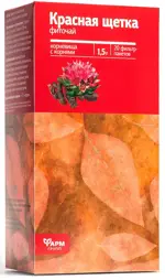 Красная щетка, фиточай, 1.5г, 20 шт. фото