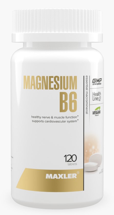 Maxler Магний B6, таблетки, 120 шт. фото