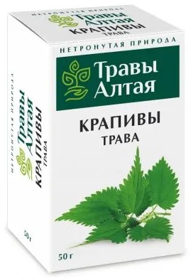 Травы Алтая Крапивы трава, фиточай, 50 г, 1 шт. фото