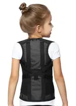 Крейт Корсет ортопедический грудопоясничный детский, рост 2, р. 2, 1 шт, черный, Е-504 металлические ребра жесткости фото