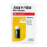 Accu-Chek FastClix, ланцеты к устройству для прокалывания пальца, 24 шт. фото