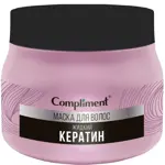 Compliment маска для волос жидкий кератин, маска, 400 мл, 1 шт. фото