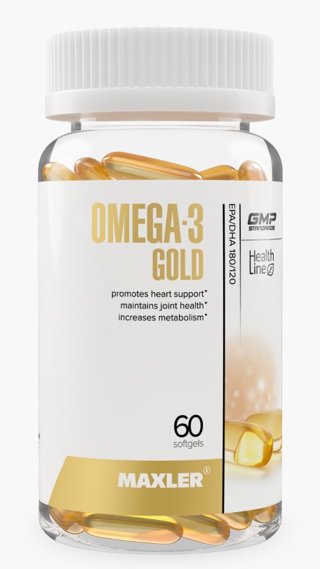 Maxler Омега-3 Голд, капсулы, 60 шт. фото