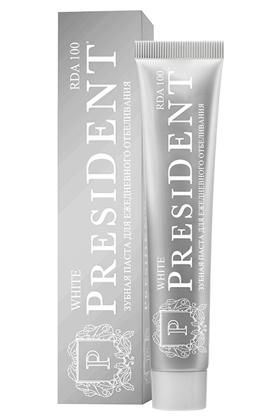 PresiDENT White, паста зубная, 75 мл, 1 шт. фото