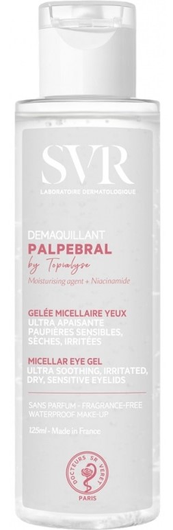 SVR Topialyse Palpebral, желе, 125 мл, 1 шт, для снятия макияжа фото
