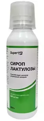 Superum Лактулоза, сироп, 200 мл, 1 шт. фото
