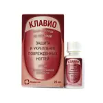 Клавио для ногтей Защита и укрепление поврежденных ногтей, лосьон, 20 мл, 1 шт. фото