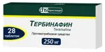 Тербинафин, 250 мг, таблетки, 28 шт. фото