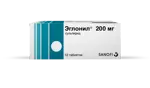 Эглонил, 200 мг, таблетки, 12 шт. фото