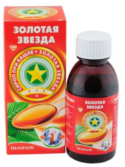 Золотая звезда сироп, сироп, 100 мл, 1 шт. фото