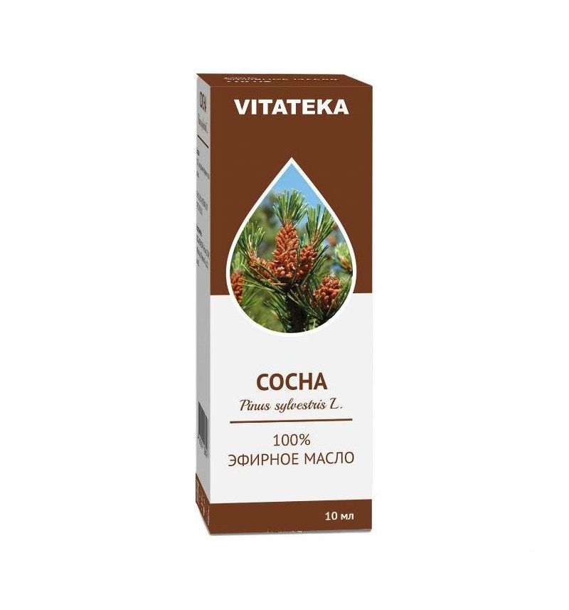 Витатека Масло Сосны эфирное, масло эфирное, 10 мл, 1 шт. фото