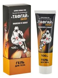 Spongi pro гель для тела разогревающий Тафгай energy, гель, 100 мл, 1 шт. фото