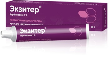 Экзитер, 1%, крем для наружного применения, 15 г, 1 шт. фото