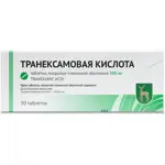 Транексамовая кислота, 500 мг, таблетки, покрытые пленочной оболочкой, 30 шт. фото
