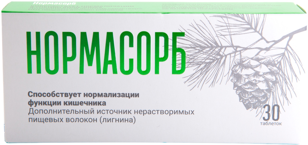 Нормасорб, таблетки, 30 шт. фото