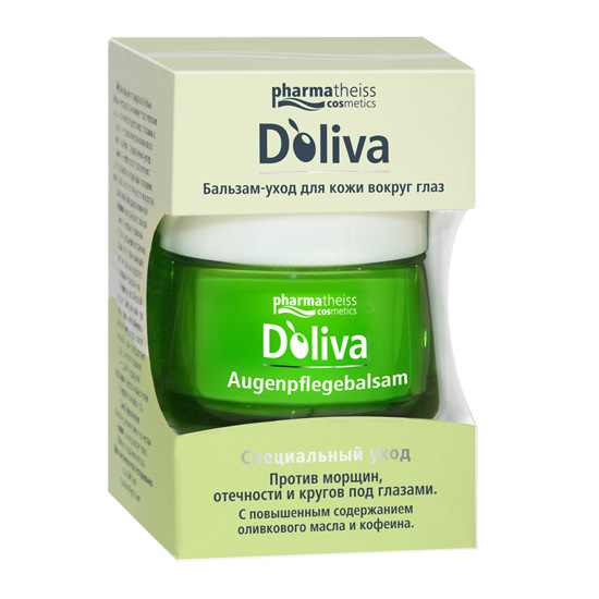 Doliva бальзам-уход для кожи вокруг глаз, бальзам, 15 мл, 1 шт. фото