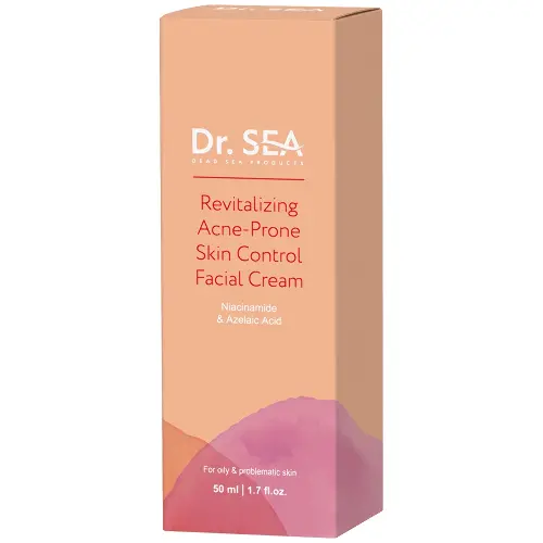 Dr. sea крем для лица акне-контроль с ниацинамидом и азелаиновой кислотой восстанавливающий, крем для лица, 50 мл, 1 шт. фото