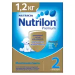 Nutrilon 2 Premium смесь молочная, смесь молочная сухая, 1200 г, 1 шт. фото