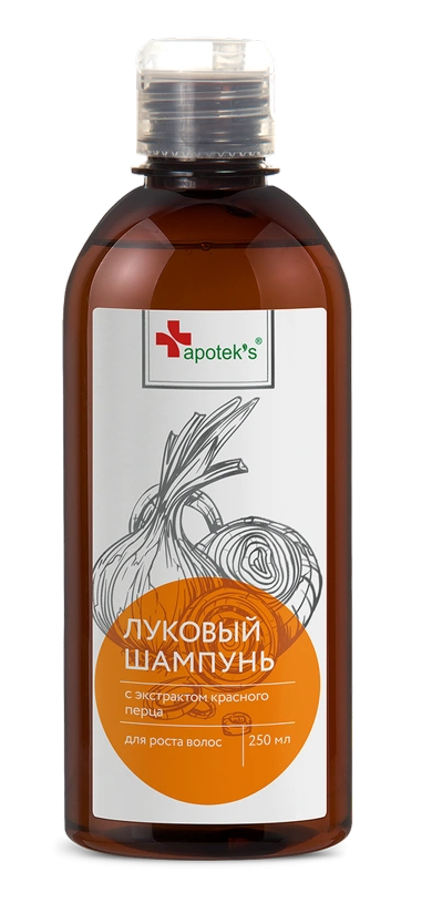 Mirrolla Шампунь луковый с экстрактом красного перца, шампунь, 250 мл, 1 шт. фото