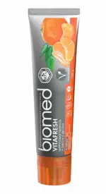 Splat Biomed Vitafresh, зубная паста, 100мл, 1 шт, мята + цитрус, отбеливающая фото 2