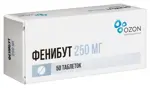 Фенибут, 250 мг, таблетки, 50 шт. фото