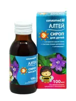 Консумед Алтей, сироп для приема внутрь, 100 мл, 1 шт, для детей от 3 лет фото