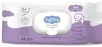 Bebble салфетки, салфетки влажные, 64 шт, лаванда фото