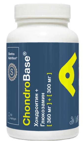 Elentra Nutrition ChondroBase Хондроитин + Глюкозамин, капсулы, 90 шт. фото