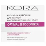 Kora Крем увлажняющий для жирной и комбинированной кожи, крем для лица, 50 мл, 1 шт. фото 