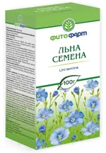 Льна семена, семена цельные, 100 г, 1 шт. фото