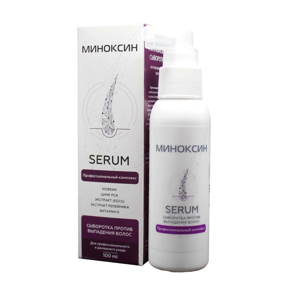 Миноксин Сыворотка против выпадения волос, сыворотка для волос, 100 мл, 1 шт. фото