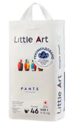 Little Art Подгузники-трусики детские, L 9-12 кг, 46 шт. фото