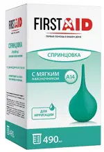 Ферстэйд Спринцовка пластизольная, А14, 490 мл, 1 шт, с мягким наконечником фото