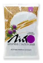 Лито Отруби пшеничные хрустящие с кальцием, гранулы, 200 г, 1 шт, расторопша фото