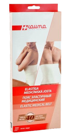 Lauma Пояс эластичный медицинский, р. 1, 1 шт, 60-67 см, мод. 70107/70307 фото