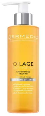 Дермедик Oilage Face Cleansing Oil Syndet, масло, 200мл, 1 шт, для сухой кожи фото