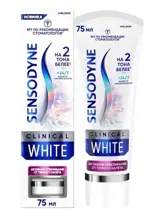 Sensodyne зубная паста активное отбеливание от темного налета, паста зубная, 75 мл, 1 шт. фото