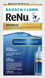 ReNu Advanced, раствор для обработки и хранения мягких контактных линз, 100 мл, 1 шт. фото