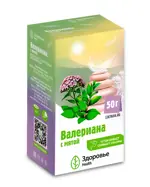 Валериана с мятой, фиточай, 50 г, 1 шт. фото