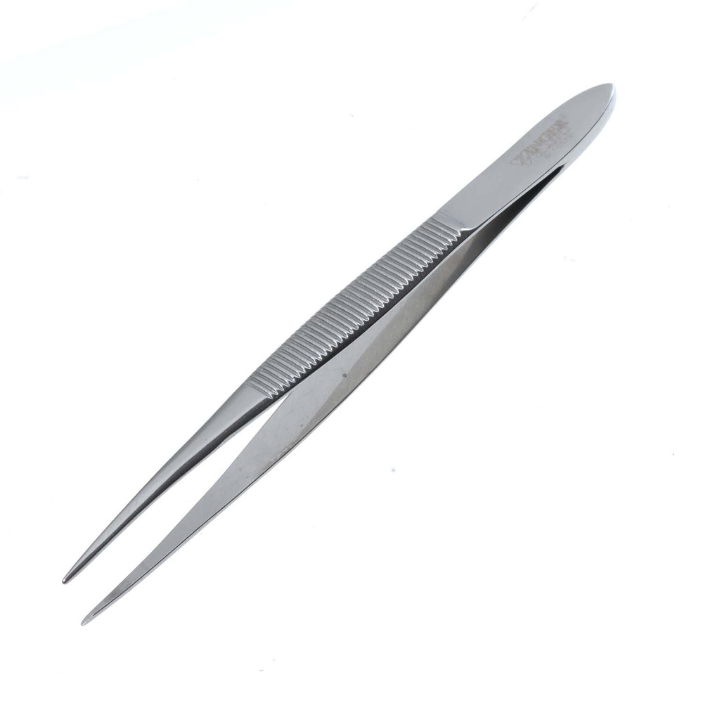 Zinger пинцет острый прямой, 1 шт, арт. B-160-S фото